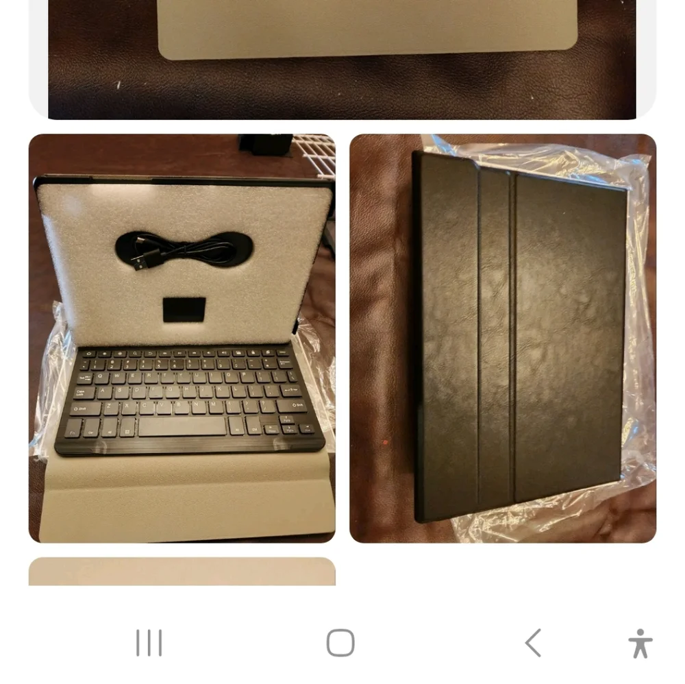 New Samsung keyboard tablet case Samsung A8 - Picture 2 of 3